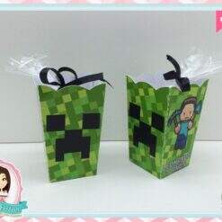 Mini Cachepô  Minecraft