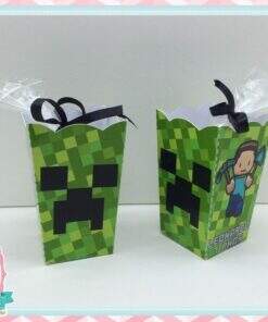 Mini Cachepô  Minecraft