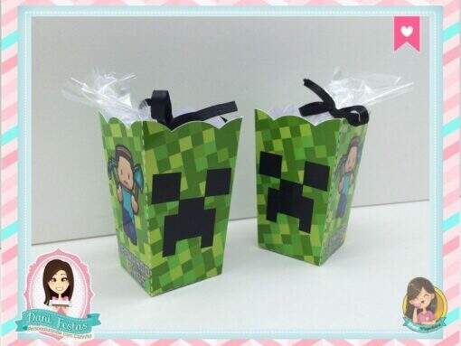 Mini Cachepô  Minecraft - Imagem 2