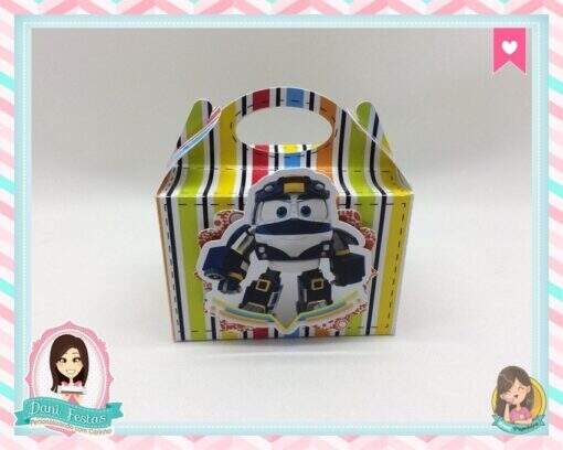 Mini Sacolinha Robot Trains