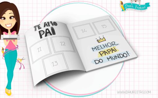 Álbum de Figurinhas Dia dos Pais - Imagem 3