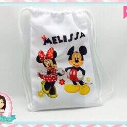 Mochila 20x20 - Minnie Vermelha