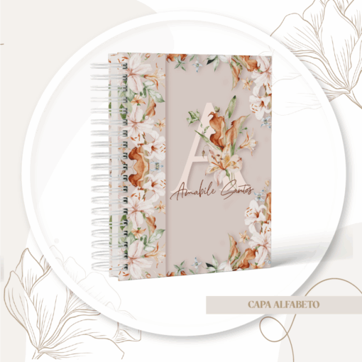 Caderno de Memórias Floral Dia das Mães - Imagem 3