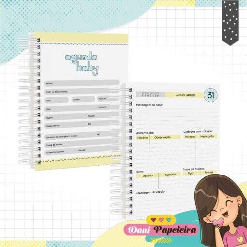 Agenda Escolar Baby - Imagem 3