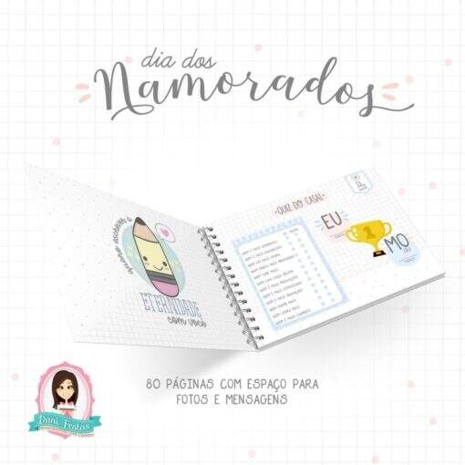 Livro Nossa História Dia dos Namorados - Imagem 6