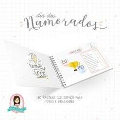 Alternative view of Livro Nossa História Dia dos Namorados