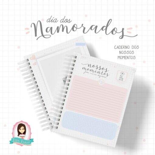 Caderno Nossos Momentos Dia dos Namorados - Imagem 2