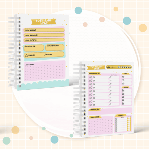 Agenda Rotina do Bebê - Imagem 3