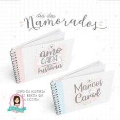 Livro Nossa História Dia dos Namorados