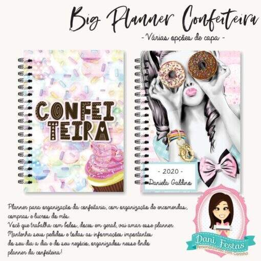 Big Planner Confeiteira