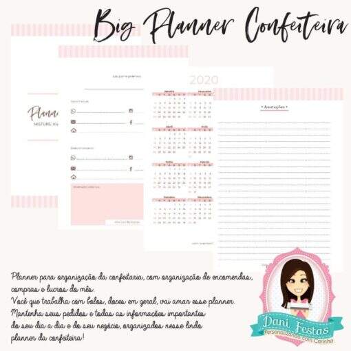 Big Planner Confeiteira - Imagem 2