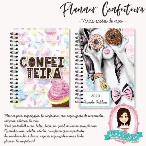 Planner Confeiteira
