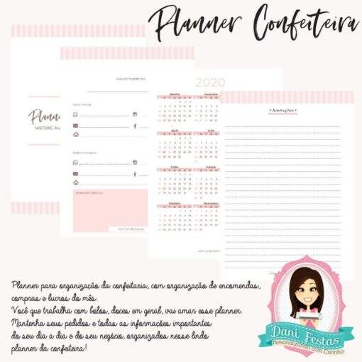 Planner Confeiteira - Imagem 3