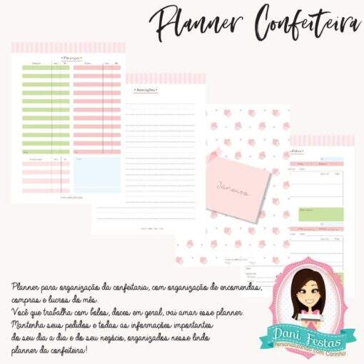 Planner Confeiteira - Imagem 4