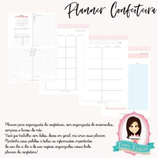 Planner Confeiteira - Imagem 2