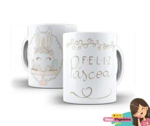 Caneca Personalizada Páscoa