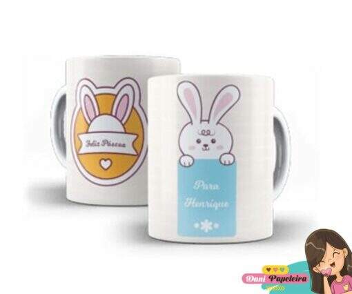 Caneca Personalizada Páscoa