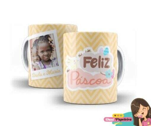 Caneca Personalizada Páscoa