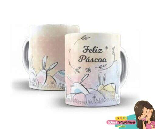 Caneca Personalizada Páscoa