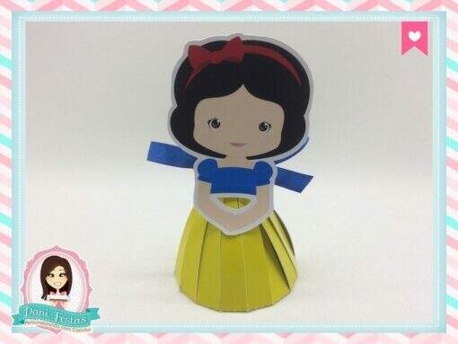 Porta Bombom Branca de Neve