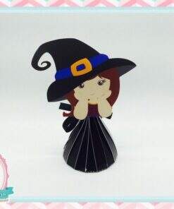 Porta Bombom Bruxinha  Halloween