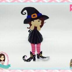Alternative view of Porta Bombom Bruxinha  Halloween