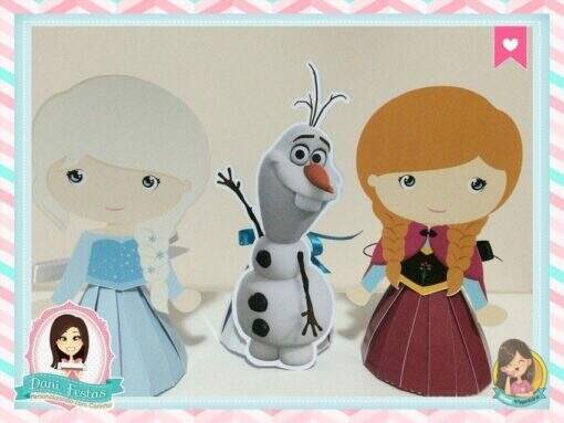 Porta Bombom  Frozen