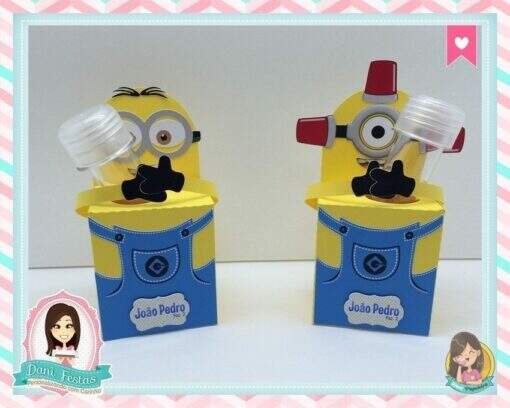 Porta Tubete Minions - Imagem 4