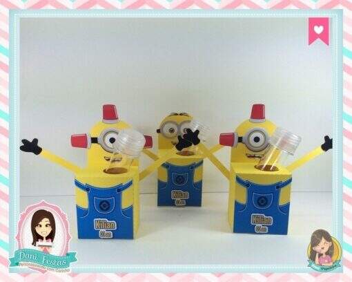 Porta Tubete Minions