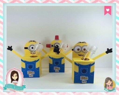 Porta Tubete Minions - Imagem 2