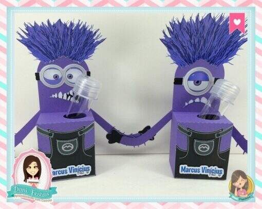 Porta Tubete Minions - Imagem 3