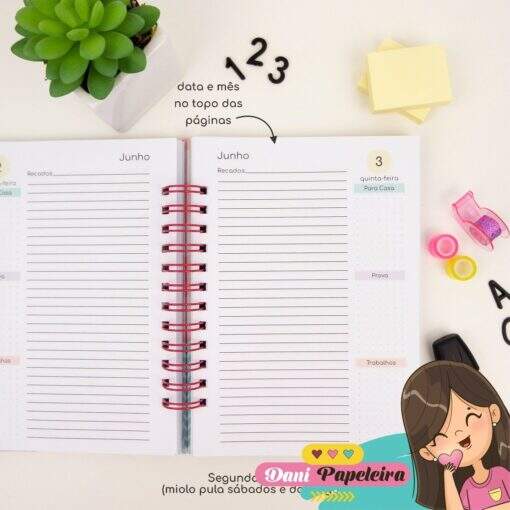 Agenda Escolar Diária - Imagem 8