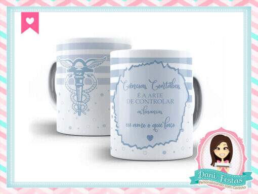 Caneca Personalizada Profissão Contador - Imagem 2