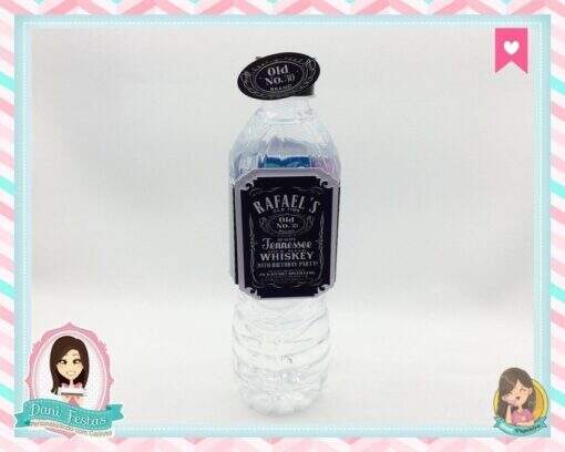 Rótulo para Água  Jack Daniel’s