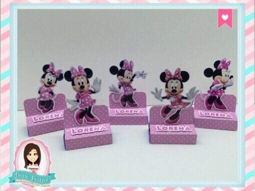Rótulo para Bis Duplo Minnie Rosa - Imagem 3