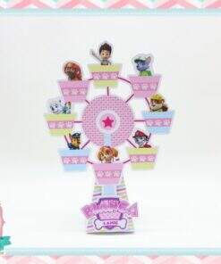 Roda Gigante - Patrulha Canina Rosa
