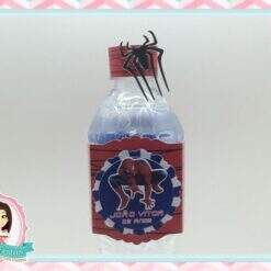 Rótulo para Água - Homem Aranha