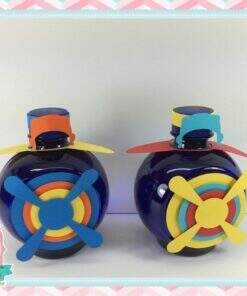 Rótulo para Água Bolinha Meios de Transportes