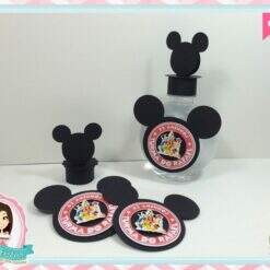 Rótulo para Água Bolinha - Mickey Mouse