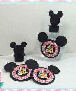 Rótulo para Água Bolinha - Mickey Mouse