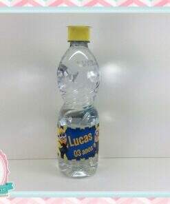 Rótulo para Água ou Refrigerante Minions