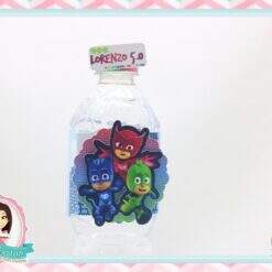 Rótulo para Água PJ Masks