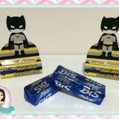 Rótulo Para Bis Duplo - Batman