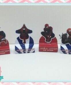 Rótulo para Bis Duplo - Homem Aranha