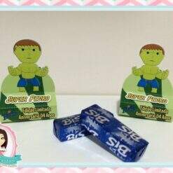 Rótulo para Bis Duplo - Hulk