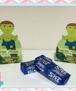 Rótulo para Bis Duplo - Hulk