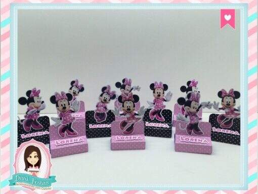 Rótulo para Bis Duplo Minnie Rosa - Imagem 2