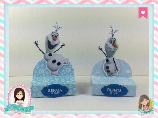 Rótulo Para Bis Duplo  Frozen
