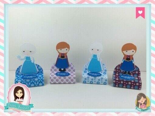 Rótulo Para Bis Duplo  Frozen - Imagem 2