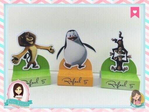 Rótulo para Bis Duplo  Madagascar